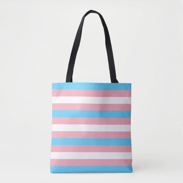 Transgender-Flag Tasche (Vorderseite)