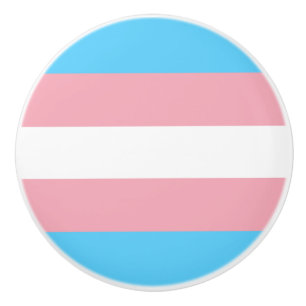 transgender Flag trans lgbt lgbtq schwul lesbian h Keramikknauf