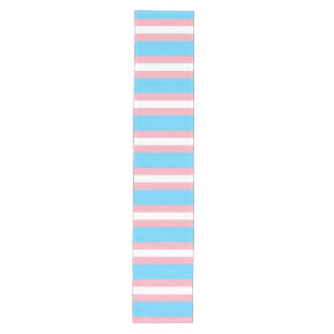 transgender Flag trans lgbt lgbtq schwul lesbian h Mittelgroßer Tischläufer