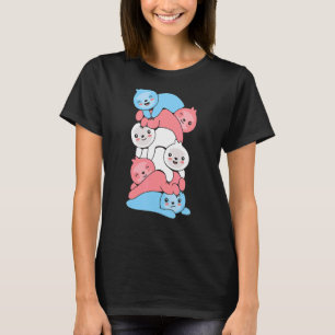 Transgender Flag Trans Pride Lgbtq Sloth T-Shirt