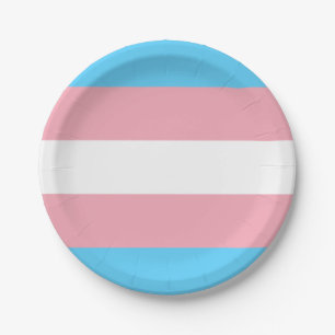 Transgender-Flag trans-prime LGBT-Symbol Homos Pappteller