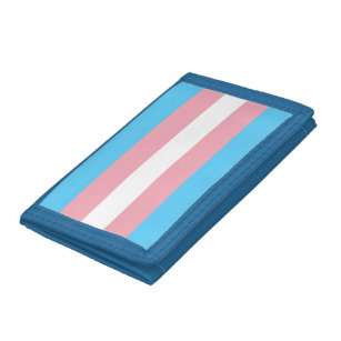 Transgender-Flag Trifold Geldbörse