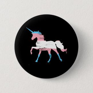 Transgender-Flagge in Form des Knopfes des Button