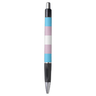 Transgender-Flaggen-Tinten-Stift (Emmy) Kugelschreiber