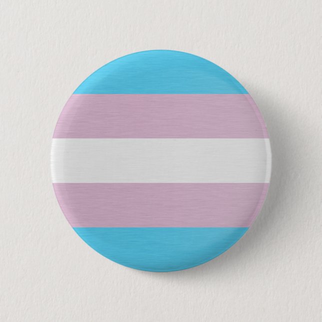 Transgender-Gleichheits-Flagge Button (Vorderseite)
