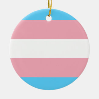 Transgender Keramik Circle Ornament