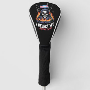 Transgender-LGBT-Stolz Ich lehne mein sterbliches  Golf Headcover