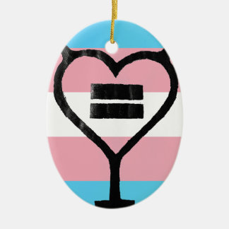 Transgender-Liebe Keramik Ornament