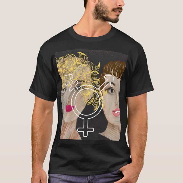 Transgender-Liebe T-Shirt (Vorderseite)