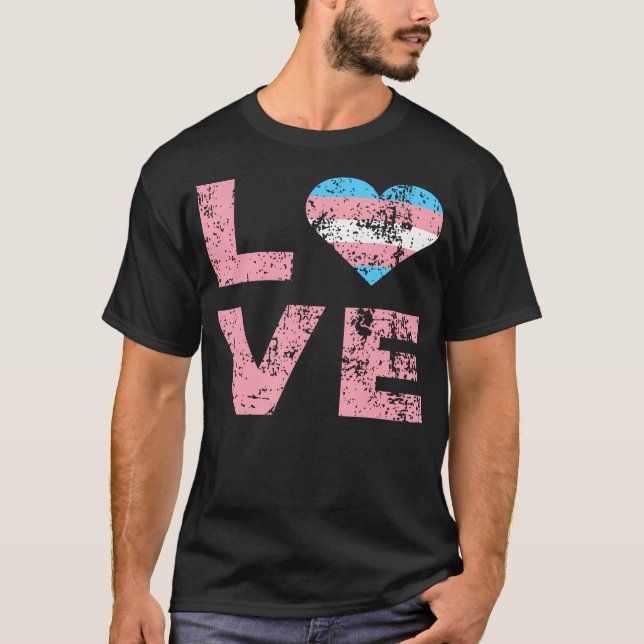 Transgender Liebe T-Shirt (Vorderseite)