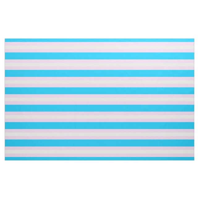 Transgender Pride Fabric by the Yard (Horizontal) Stoff (Fat Quarter (45,7 x 55,9 cm))