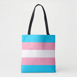 Transgender-Pride-Flag Blaurosa-Streifen Tasche