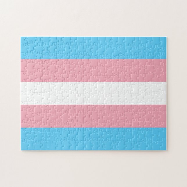 Transgender-Pride-Markierung (Horizontal)