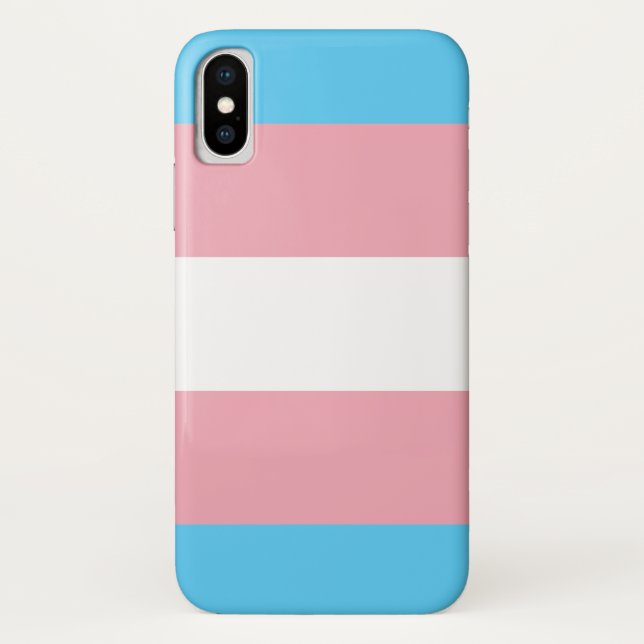 Transgender-Pride-Markierung Case-Mate iPhone Hülle (Rückseite)