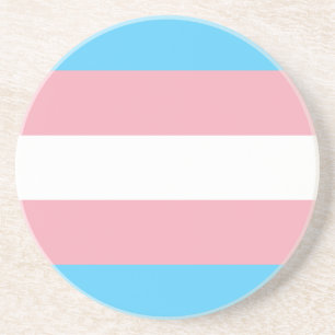 Transgender-Pride-Markierung Getränkeuntersetzer