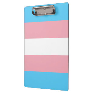 Transgender-Pride-Markierung Klemmbrett