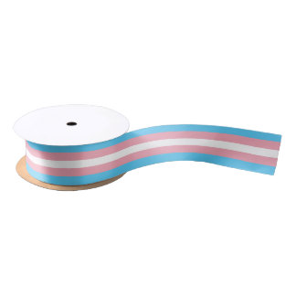 Transgender-Pride-Markierung Satinband