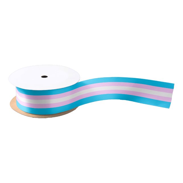 Transgender-Pride-Markierung Satinband (Spule)