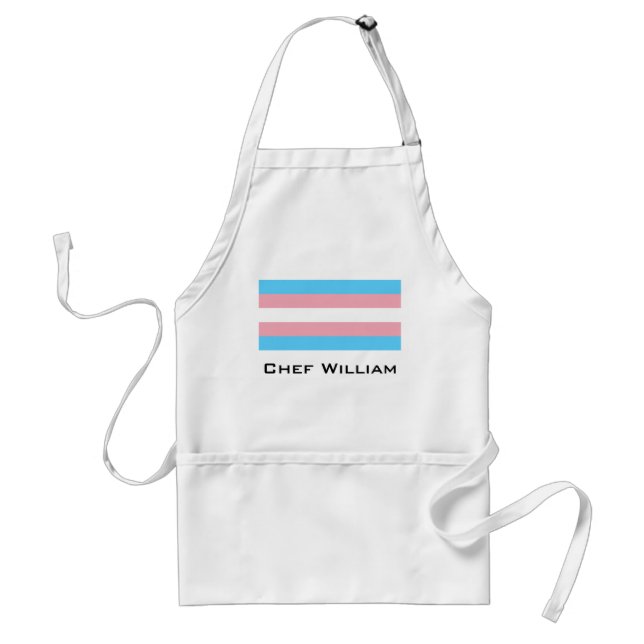 Transgender-Pride-Markierung Schürze (Vorne)