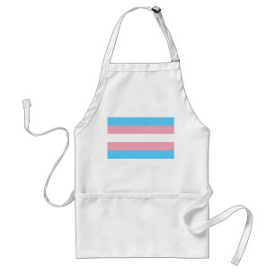 Transgender-Pride-Markierung Schürze
