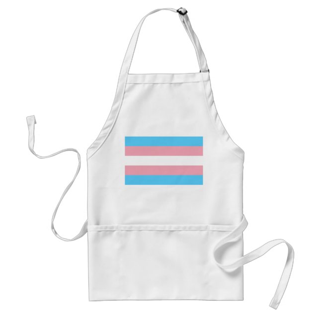 Transgender-Pride-Markierung Schürze (Vorne)