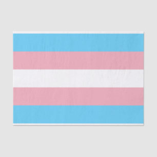 Transgender-Pride-Markierung Seidenpapier