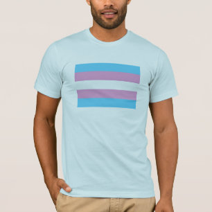 Transgender-Pride-Markierung T-Shirt