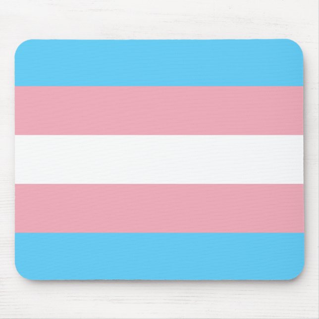 Transgender Pride Mousepad (Vorne)