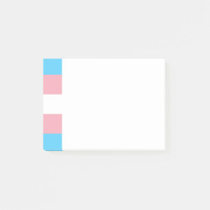 Transgender-Pride-Post-it-Hinweise Post-it Klebezettel