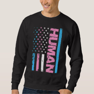 Transgender Pride Trans Allly Flag Proud Lgbt Sweatshirt