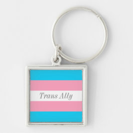 Transgender-Prig-Flag für alle bearbeitbaren Text Schlüsselanhänger