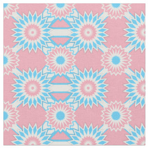 Transgender Prix nahtlose rosa Blume Stoff