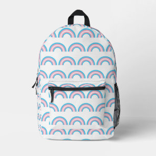 Transgender-Regenbogen-Muster Bedruckter Rucksack