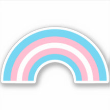 Transgender-Regenbogenfarbenflagge