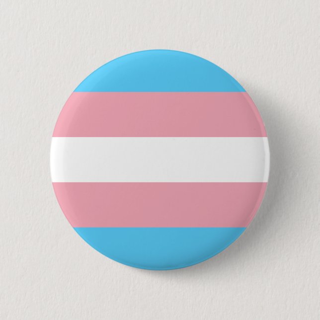 Transgender-Stolz-Flagge - LGBT Button (Vorderseite)
