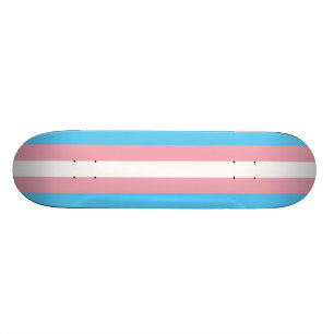 Transgender-Stolz-Flagge Skateboard