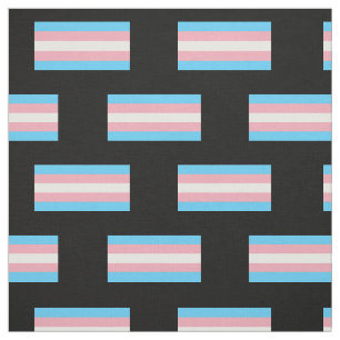 Transgender-Stolz-Flagge Stoff