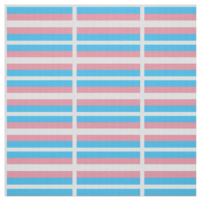 Transgender-Stolz-Flagge Stoff (Muster)