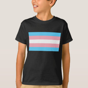 Transgender-Stolz-Flagge T-Shirt