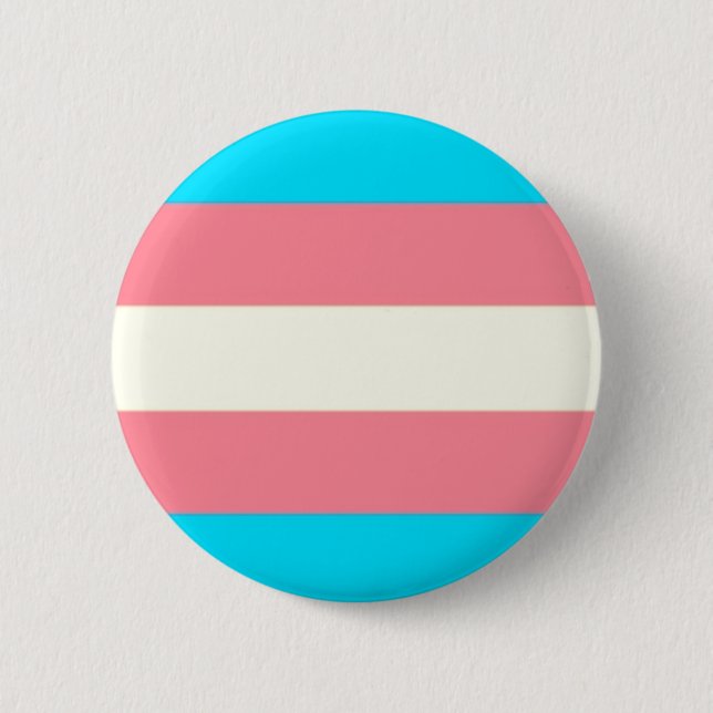 Transgender-Stolz-Knopf Button (Vorderseite)