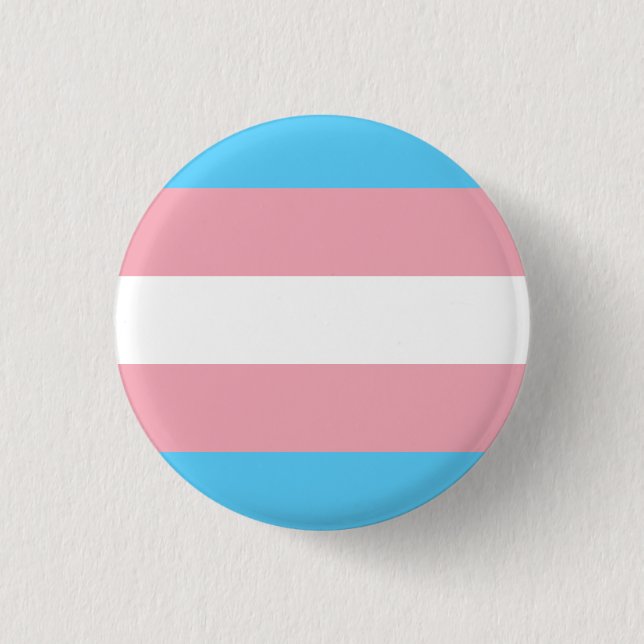 Transgender-Stolz-Knopf/Button Button (Vorderseite)