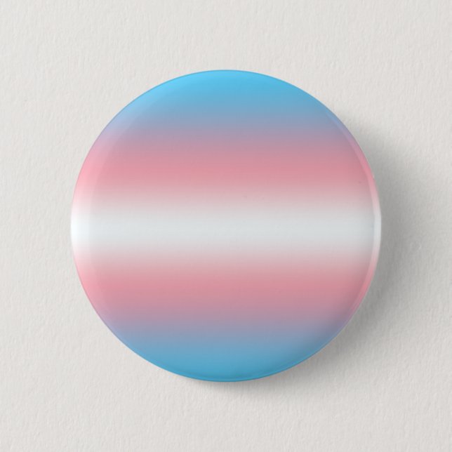 Transgender-Stolzflaggen-Musterdesign  Button (Vorderseite)