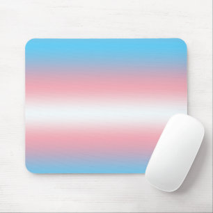 Transgender-Stolzflaggen-Musterdesign Mousepad