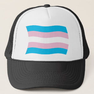 Transgender-Stolzflaggenmütze Truckerkappe