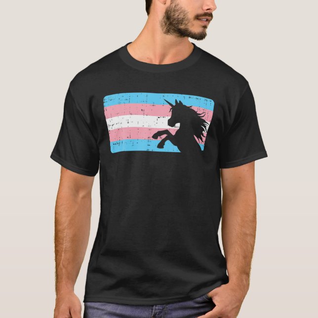 Transgender Transexual Pride LG T-Shirt (Vorderseite)