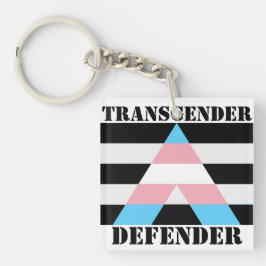Transgender-Verteidiger-Verbündeter Schlüsselanhänger