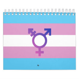 Transgender-Wert und Symbol Kalender