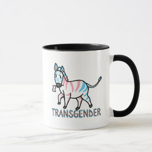 Transgender Zebra Tasse