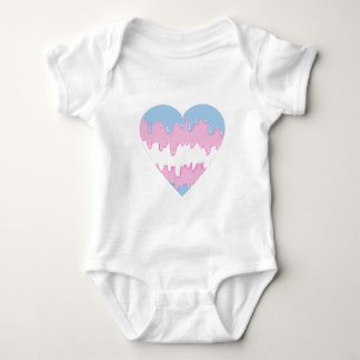 Transgenderherz Baby Strampler