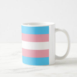 Transgenderstolz-Flaggen-Tasse Kaffeetasse